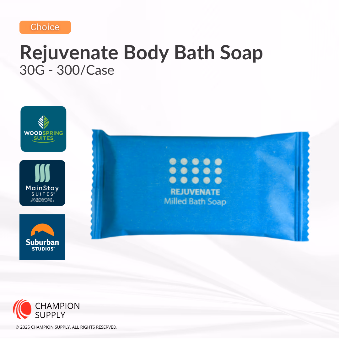 Rejuvenate Bath Soap 30g, Case of 300